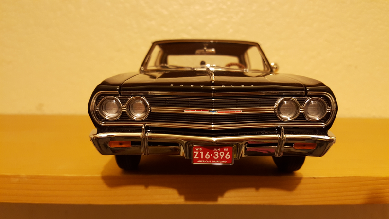 Illustration for article titled LaLD Car Week 'Murica Monday 1965 Chevrolet Chevelle Malibu SS 396 Z-16 1:18 Lane Exact Detail